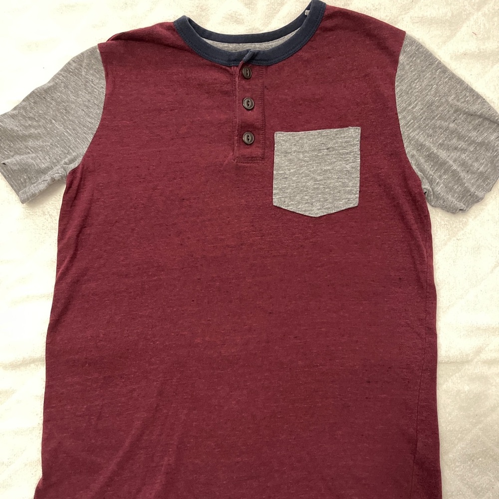 Old navy red boy shirt.
